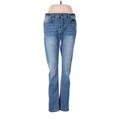 Max Jeans Jeans - Mid/Reg Rise: Blue Bottoms - Women's Size 4 - Medium Wash