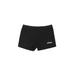 Asics Athletic Shorts: Black Solid Activewear - Women's Size Medium