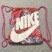 Nike Bags | Nike Drawstring Backpack | Color: Blue/Pink | Size: Os
