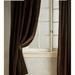 Anthropologie Accents | Anthropologie Brown Matte Velvet Drapes | Color: Brown | Size: Os