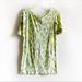 Lilly Pulitzer Dresses | Lilly Pulitzer Somerset Dress Yellow Grass Happy Floral Mini Ruffle | Color: Blue/Yellow | Size: S