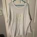 American Eagle Outfitters Tops | Extra Large American Eagle Shirt “Made With Star Dust” | Color: Silver/White | Size: Xl