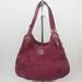 Coach Bags | Coach Maggie Berry Red Pink Gathered Signature Shoulder Bag | Color: Pink/Red | Size: Os