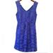 Anthropologie Dresses | Anthropologie Maeve Averie Aztec Fit And Flare Dress Size 2 | Color: Blue/Purple | Size: 2