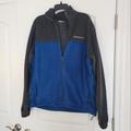 Columbia Jackets & Coats | Columbia Mens Fleece Full Zip Up Jacket Coat Xl Blue Gray | Color: Blue/Gray | Size: Xl