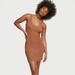 Victoria's Secret Intimates & Sleepwear | Just In! Victoria's Secret Luxe Modal Ribbed Slip / Nightgown Caramel Sexy Nwt | Color: Cream/Tan | Size: Various