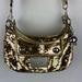 Coach Bags | Coach Poppy Gold Sequin Hand, Shoulder Or Crossbody Bag 15381 Euc | Color: Gold | Size: Os