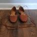 Madewell Shoes | Lace-Up Flat | Color: Brown/Tan | Size: 8.5