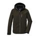 G.I.G.A. DX Herren Funktionsjacke/Outdoorjacke mit abzippbarer Kapuze GW 64 MN JCKT, olive brown, 3XL, 42539-000