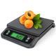 ZCXBHD 30kg/1g Electronic Kitchen Scales, Digital Food Scale Home Cooking Baking Fruit Weighing Multifunctional Scales (Color : Black, Size : 25kg-1g)