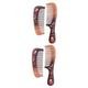 FOMIYES 4 Pcs 1 Women Hair Comb Anti Static Comb Natural Wood Comb Carving Hair Comb Scalp Massager Comb Handmade Comb Hair Combs Wide Tooth Hair Comb Wooden Comb Three-dimensional 3d Twin