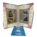 Vintage Corgis 2003 Dr Who - The Doctor In Bessie, Gold Dalek, K9, Davros & The Cyberman Five Piece Tardi - Collectors Diecast Figures Set - Limited Edition Shop Stock Room Find