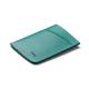 Bellroy Card Sleeve (Premium Leather Card Holder or Minimalist Wallet, Holds 2-8 Cards or Business Cards, Folded Note Storage) - Teal