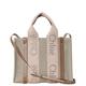 Chloé Shopper WOODY Small, beige, Einheitsgröße