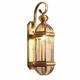 DameCo Vintage European Style Waterproof Brass Retro Outdoor Lantern Wall Lamp Tradition Victoria Antique Bedside Balcony Outdoor Wall Light E27 Decoration Illumination Durable interesting