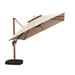 Arlmont & Co. Califf 120" Square Cantilever Umbrella w/ Wheeled Base in Brown | 108 H x 120 W x 120 D in | Wayfair B30F73CF7B8C424798DD841D5EE76C60