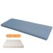 Latitude Run® 3” Thickness Eggshell Foam Massage Breathable 50D High-Resilience Functional Bench Outdoor Cushion Polyester | 3 H x 66 W x 21 D in | Wayfair
