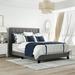 Red Barrel Studio® Aliyannah Storage Bed Upholstered/Linen in Gray | 51.1 H x 64.3 W x 84.8 D in | Wayfair 3EBD496FA71E4099BB1C8F6C37D85AB9