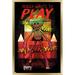 Poppy Playtime - Huggy Wants To Play Wall Poster 22.375 x 34 Framed