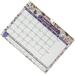 2024-2025 English Calendar Wall International Holidays Desk (2024.1-2025.6) (014) Household Daily Monthly for Office Count down Calendars Home Organization Dating