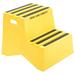2 Step Plastic Step Stand - Yellow 21 W x 24-1/2 D x 19-1/2 H - ST-2 YEL - 1 Each