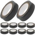 10 Rolls Electrical Tape Black Electrical Tape Black Tape Insulation Tape Liquid Rubber