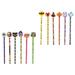 12 Pcs Halloween Pencil Holiday Supplies Gifts Erasers for Kids School Writing Pencils Decorative Child