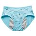 Girls Period Underwear Period Panties for Teens Menstrual Leakproof Protective Cotton Briefs for 8-14Y 1/4/6 Pack