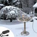 Home Appliances ZKCCNUK Heated Bird Bath Heater Pond Heaters For Outdoor In Winter Thermostatically Controlled Keep Water From Freezing Heated Water Troughs For Livestock Heater For Clearance