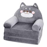 Plush Foldable Kids Sofa Backrest Armchair 2 In 1 Cushion Back Support Wheelchair Gel Cushions Outdoor Sofa Replacement Cushions Drive Wheelchair Seat Replacement Seat Cushions for Kitchen Chairs