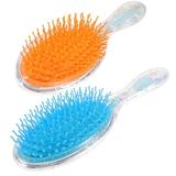 2 Pcs Hairbrush Brush for Curly Hair Curly Hair Brush Plastic Comb Women Hair Brush Air Bag Comb Oval Pp Women s Miss