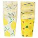 32 Pcs Lemon Tray Flatware Disposable Cup Party Beverage Cups Luxury Glass Cups Party Cups Child