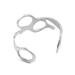 1 Pc Of Professional Barber Hairdressers Hair Scissors Bracelet Hairstylist Bangle Barber Jewelry Beauty Men Women Bracelets Stainless Steel (Silver Color)