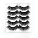 Melotizhi False Eyelashes Natural Wispy Fake Lashes Strips Fluffy Extensions Thick Soft Curly Fake Lashes Faux Mink Lashes Pack 10 Pairs 8D Dramatic Fake Eyelashes Wispy Style Luxury Volume Mink