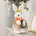 Gzwccvsn Easter Bunny Easter Gnomes Decor Cute Plush Easter Bunny Decoration Doll Easter Decoration Doll Home Desktop Decoration