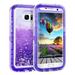 For Samsung Galaxy S7 S7 Edge Liquid Glitter (Case Clip Fits Otterbox Defender)