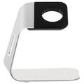 Pyramidti Stand For Apple Watch Aluminium Alloy Stand Charging Support Stand Holder for Apple Watch (Silver)
