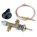 Gas grill per bbq Control 3/8 NPT(5/8 -18UNF) Inlet and Outlet Fits for Indoor and Outdoor Fire /Gas Grill Patio Heaters