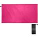 GZHJMY Dark Pink Beach Towel Absorbent Quick Dry Sport Towel Oversized Lightweight Soft Bath Towel for Travel Sports Pool Swimming Bath Camping 31x71in Bath Towels