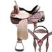 51HS 14 In Western Horse Treeless Saddle American Leather Trail Barrel Tack