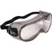 1 PK Safety Works Pro Safety Gray Tint Frame Safety Goggles with Anti-Fog Clear Lenses