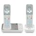 AT&T 2-Handset Connect to Cell with Answering System and Antibacterial Plastic DAL75211