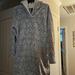 Disney Intimates & Sleepwear | Disney Woman's Large Robe Or Gown. Silver With Mickey Ears | Color: Silver | Size: L