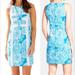 Lilly Pulitzer Dresses | Lilly Pulitzer Shift Blue White Dress Lace ~ Size 00 ~ Mirabelle Lion In The Sun | Color: Blue/White | Size: 00