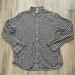 J. Crew Shirts | J. Crew Shirting Xxl Buffalo Check Shirt Black & White Size Xl | Color: Black/White | Size: Xl