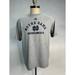 Adidas Shirts | Adidas Short Sleeve Notre Dame Fighting Irish Tshirt Medium Grey Cotton Blend | Color: Blue/Gray | Size: M