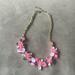 J. Crew Jewelry | Jcrew Statement Necklace | Color: Gold/Pink | Size: Os