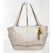Coach Bags | Coach Park Pebbled Leather Purse Shoulder Bag Tote Chic Stylish Pearl Shimmer | Color: Cream | Size: Os