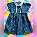 Polo By Ralph Lauren Dresses | Cute White Collar Blue Button Down Polo Girls Dress 4t 5t 100% Cotton | Color: Blue/White | Size: 4-5