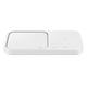 Samsung Wireless Induction Pad Charger Duo EP-P5400 15W White Quick Charge (French Version)